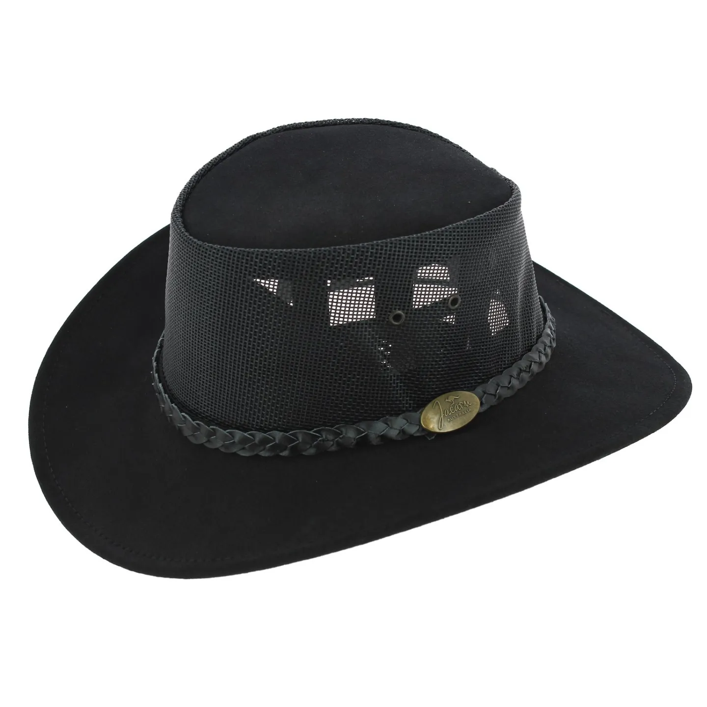 Black Traveler Hat - Suede Breezer Explorer Reference: 1784 | Traclet Hatters