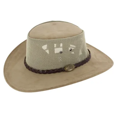 Traveller Suede Breezer Explorer Beige Hat - Jacaru Reference: 6930 | Traclet Hat Shop
