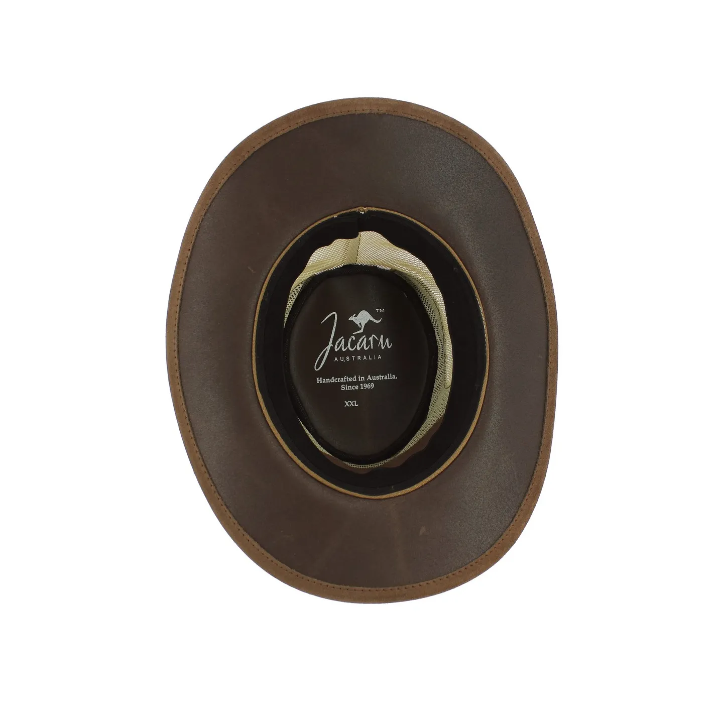 Chapeau Traveller Rockhampton Cuir Marron - Jacaru Reference : 6865 | Chapellerie Traclet