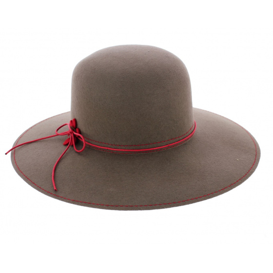 Capeline feutre Aubrey - Beige