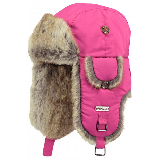Pink Kamikaze Ushanka For Girls - Barts