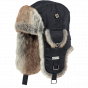Children's Black Kamikaze Ushanka - Barts