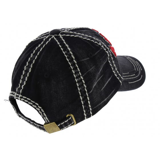 American Cotton Cap Black - Kbthos