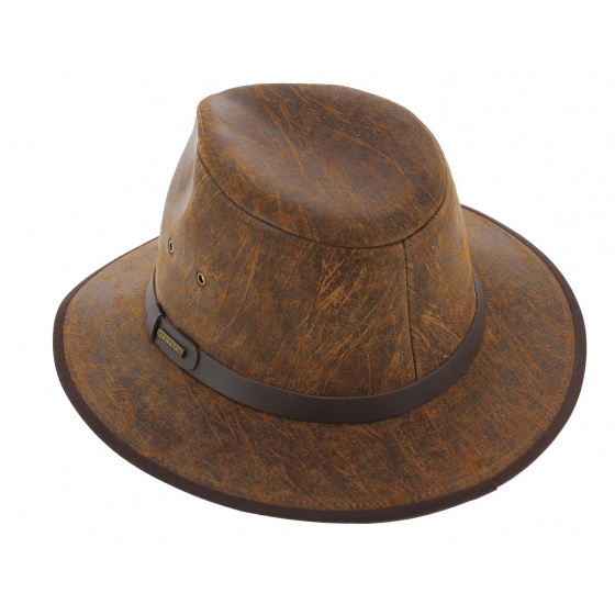 Chapeau stetson cuir Mantoa
