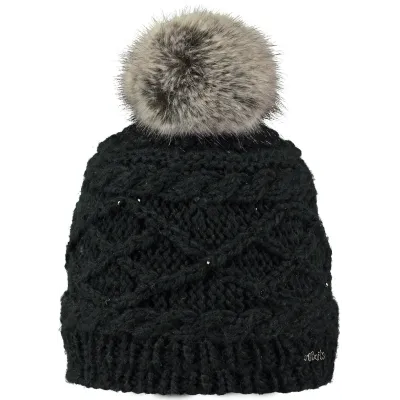 Bonnet claire Cortina pompon enfant barts Reference : 3146 | Chapellerie Traclet