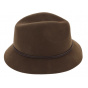 Brown Wool Felt Emmet Traveller Hat - Barts