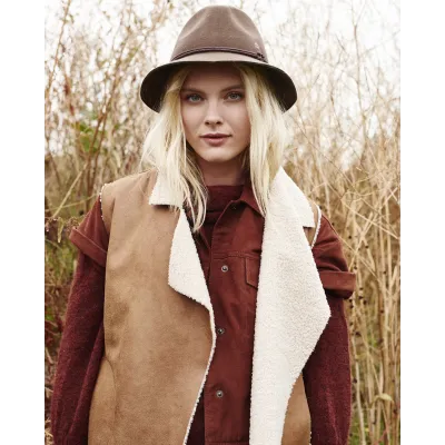 Brown Wool Felt Emmet Traveller Hat - Barts  Reference: 7639 | Traclet Hat Shop
