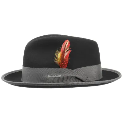 Stetson Haledon black hat Reference: 5042 | Traclet Hat Shop
