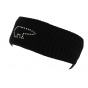 Women's Angel Crystal Black Headband - Eisbär