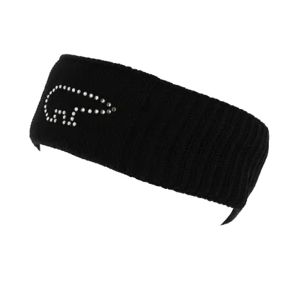 Women's Angel Crystal Black Headband - Eisbär Reference: 7379 | Chapellerie Traclet