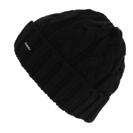 Brome Knit Beanie Wool Black - Eisbär