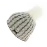 Two-Tone Wool Sabrina Beanie with Pompom - Eisbär Reference: 3968 | Traclet Hat Shop
