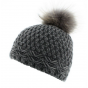 Pom-pom beanie - Perla