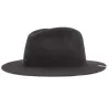 Mojave Traveller Hat Washed Black Wool Felt - Brixton Reference: 1946 | Traclet Hat Shop