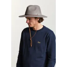 Chapeau Traveller Field Feutre Laine Taupe - Brixton Reference : 3830 | Chapellerie Traclet