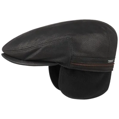 Casquette kent cuir cache-oreilles - Stetson Reference : 3107 | Chapellerie Traclet