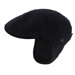 Navy Jackson Gore Tex Ear Flap Cap - Gottmann