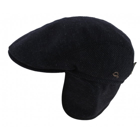 Navy Jackson Gore Tex Ear Flap Cap - Gottmann