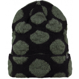 Wren Oversize Two-Tone Lamb Wool Beanie - Barts