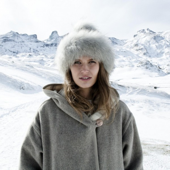 Aida Fur Pompom Beanie - Pipolaki