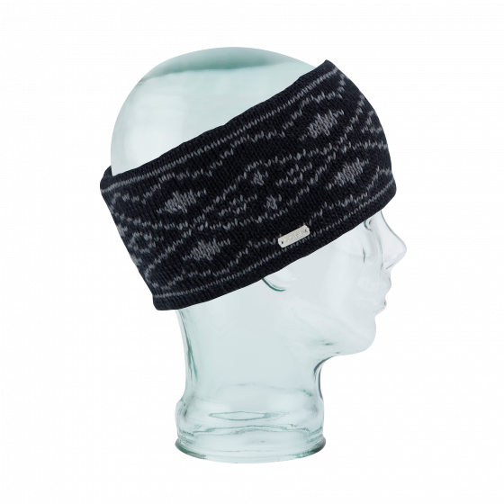 The Whatcom Fleece-Lined Headband Black - Coal