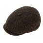 Hatteras Wolfhill Chiné Brown Wool Cap - Marone
