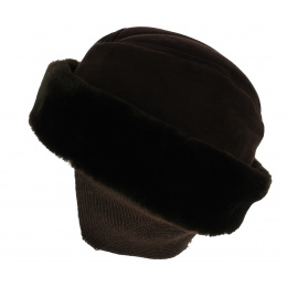 Brown Faux Fur Caucasus Ear-Flap Hat - Traclet