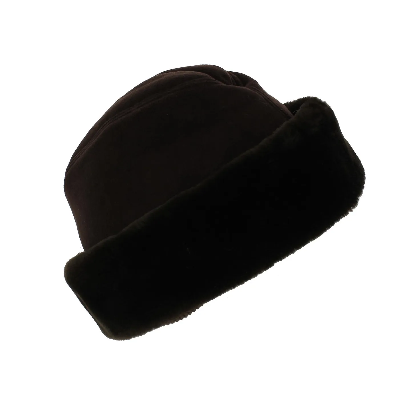Toque Cache-Oreilles Caucase Fausse Fourrure Marron - Traclet Reference : 5918 | Chapellerie Traclet