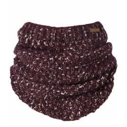 Kalix Snood Scarf with Burgundy Collar - Barts