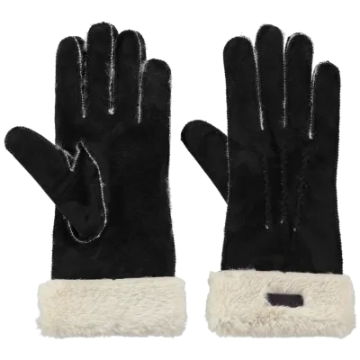 Leather Sheepskin Fur Lined Mitten Kangol Traclet Brown Reference: 308 | Traclet Hat Shop