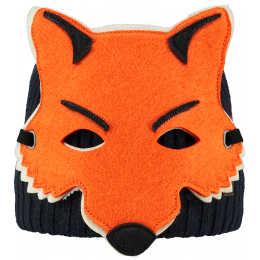 Child barts hat with fox head