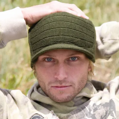 Bonnet casquette Tribe kaki Reference : 7670 | Chapellerie Traclet