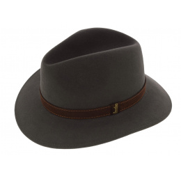 Borsalino Rain Proof olive hat