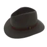 chapeau borsalino feutre poil rain proof olive - chapeau poil de lapin borsalino Reference : 2999 | Chapellerie Traclet