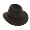 chapeau borsalino feutre poil rain proof olive - chapeau poil de lapin borsalino Reference : 2999 | Chapellerie Traclet