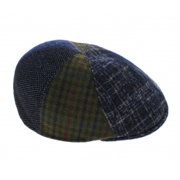 Domed Hooligan Patchwork Cap