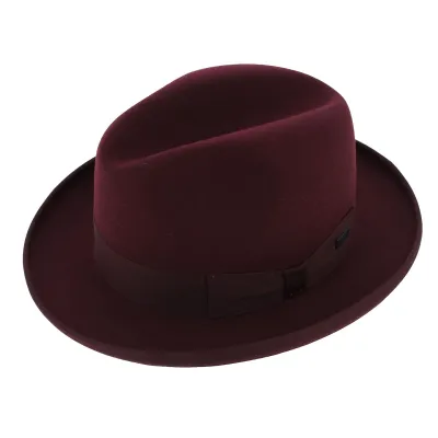 Chapeau diplomate années 1920 - Homburg Reference : 857 | Chapellerie Traclet