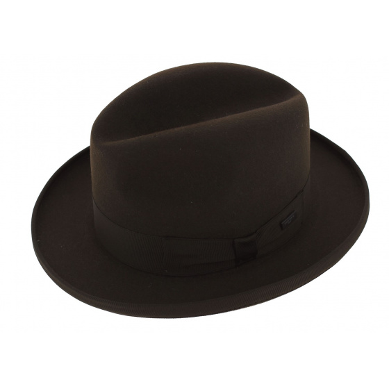 1920s Diplomat Hat - Homburg