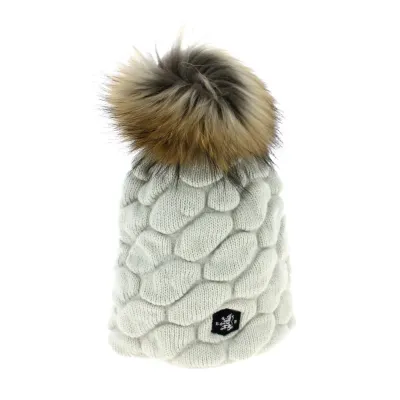 Bonnet à pompon Foxy Megeve marron Traclet Reference : 6510 | Chapellerie Traclet