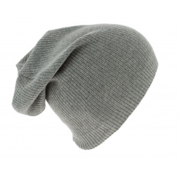 Grey mel beanie