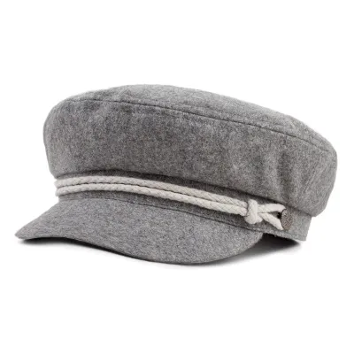 Grey Ashland Sailor Cap - Brixton Reference: 7118 | Traclet Hat Shop