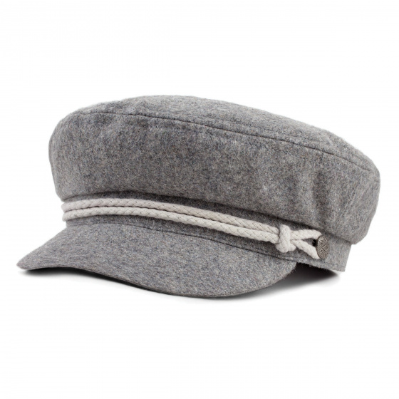 Grey Ashland Sailor Cap - Brixton