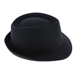 Tywyn Black Wool Trilby Hat - Fléchet