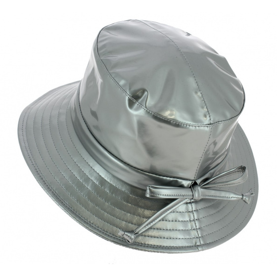 Waterproof Bucket Hat Cardigan Silver - Crambes