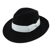 chapeau corleone en feutre