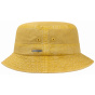 Dyed Cotton Washed Mustard Bucket Hat - Stetson