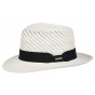 Sutton Bleached Panama Fedora Hat - Stetson