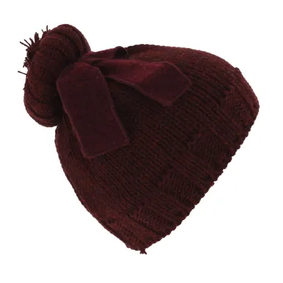 Bonnet Alcina Laine & Acrylique Bordeaux - Traclet Reference : 5072 | Chapellerie Traclet