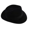 Chapeau Fédora Curzio Feutre Poil Noir - Traclet Reference : 7711 | Chapellerie Traclet
