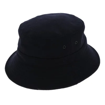 Navy Blue Wool Charter Bucket Hat - Traclet Reference: 7712 | Traclet Hatmakers